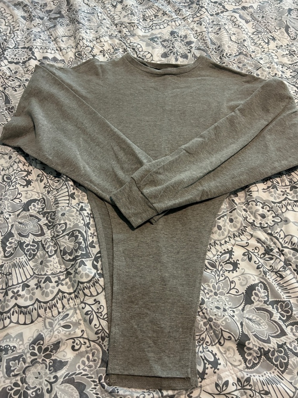 Heather Gray Long Sleeve Shirt
